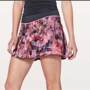 Lululemon Pace Rival Skirt Skort 10 Tall